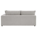 Marisa Modular RF 84" Loveseat w/2 Pillows, Beige Boucle Acme