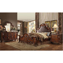 Dresden 46"x46" Mirror, Cherry Oak Finish Acme