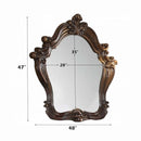 Versailles 48"x47" Mirror, Cherry Oak Finish Acme
