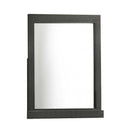 Lantha 43"x39" Mirror, Gray Oak Finish Acme