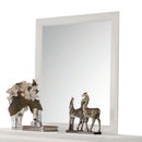 Louis Philippe 36"x38" Mirror, White Finish Acme