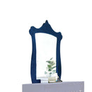 Dante 45"x47" Mirror, Blue Velvet Acme