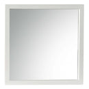 Louis Philippe III 36"x38" Mirror, White Finish Acme