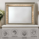 Skylar 49"x37" Mirror w/Led, Dark Champagne Finish Acme