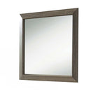 Lyndon 41"x39" Mirror, Weathered Gray Grain Finish Acme
