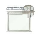 Varian 52"x42" Mirror, Mirrored Acme