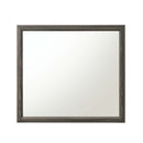 Valdemar 39"x35" Mirror, Weathered Gray Finish Acme