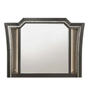 Kaitlyn 51"x38" Mirror w/Led, Metallic Gray Finish Acme