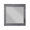 Vidalia 37"x38" Mirror, Rustic Gray Oak Finish Acme