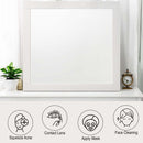 Chelsie 37"x41" Mirror, White Finish Acme