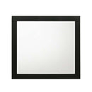 Chelsie 37"x41" Mirror, Black Finish Acme