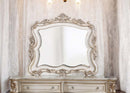 Gorsedd 50"x44" Mirror, Golden Ivory Finish Acme