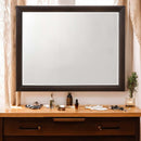 Tablita 47"x36" Mirror, Dark Merlot Finish Acme
