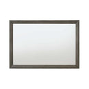 Escher 46"x32" Mirror, Gray Oak Finish Acme