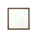 Miquell 40"x40" Mirror, Oak Finish Acme