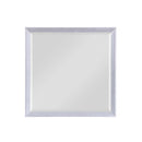 Aromas 42"x41" Mirror, White Oak Finish Acme