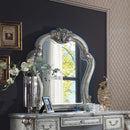 Dresden 46"x46" Mirror, Vintage Bone White Finish Acme
