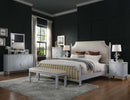 House Marchese 41"x26" Mirror, Pearl Gray Finish Acme
