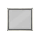 Orchest 36"x40" Mirror, Gray Finish Acme