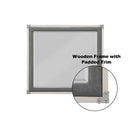 Orchest 36"x40" Mirror, Gray Finish Acme