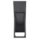 Nysa Floor 22"x63" Mirror, Mirrored & Faux Crystals Acme