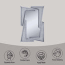 Noralie Accent 31"x47" Mirror, Mirrored & Faux Diamonds Acme