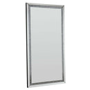 Noralie Floor 35"x68" Mirror, LED, Mirrored & Faux Diamonds Acme