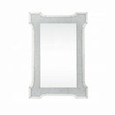 Noralie Accent 31"x47" Mirror, Mirrored & Faux Diamonds Acme