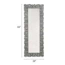 Kachina Accent 24"x63" Mirror, Mirrored & Faux Gems Acme
