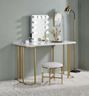 Asa Accent 16"x24" Mirror, White Finish Acme