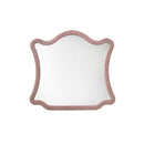 Salonia 41"x43" Mirror, Pink Velvet Acme