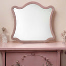 Salonia 41"x43" Mirror, Pink Velvet Acme