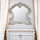 Vendome 47"x45" Mirror, Antique Pearl Finish Acme