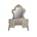 Dresden II 46"x46" Mirror, Bone White Finish Acme