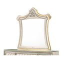 Lucienne 45"x48" Mirror w/Led, Beige Velvet Acme