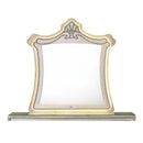 Lucienne 45"x48" Mirror w/Led, Beige Velvet Acme