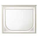 Laveda 45"x36" Mirror w/LED, Pearl White Finish Acme