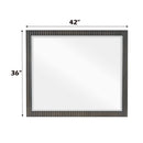 Clayten 42"x36" Mirror, Espreeso Finish Acme