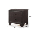 Madison Nightstand, Espresso Finish Acme