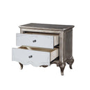 Esteban Nightstand, Antique Champagne Finish Acme