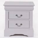 Louis Philippe III Nightstand, White Finish Acme