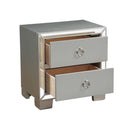 Voeville II Nightstand, Platinum Finish Acme
