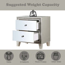 Sliverfluff Nightstand, Mirrored & Champagne Finish Acme
