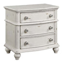 Jaqueline Nightstand, Antique White Finish Acme