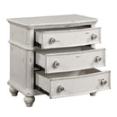 Jaqueline Nightstand, Antique White Finish Acme