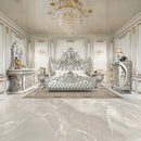 Sandoval Nightstand, Champagne Finish Acme