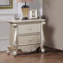 Bently Nightstand, Champagne Finish Acme