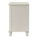 Laveda Nightstand, Pearl White Finish Acme