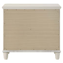 Laveda Nightstand, Pearl White Finish Acme