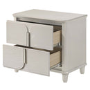 Laveda Nightstand, Pearl White Finish Acme